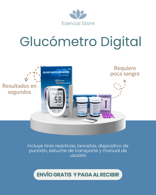 🩸 Glucómetro Digital – Resultados en Segundos y Sin Complicaciones